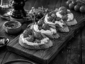 Burrata Brushetta