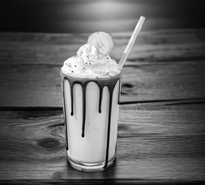Banana bankers milk shake
