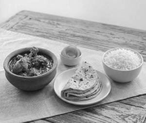 Homestyle Chicken Curry Combo