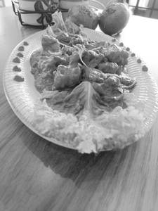 Dry Butter Chicken