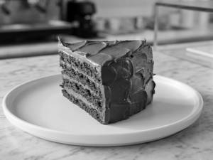 Belgian Truffle Cake Slice