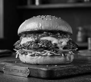 Royal Mutton Smash Burger