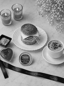 Burger Combo With Hot Coffe[o]
