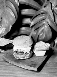 Mexican Fiesta Chicken Burger