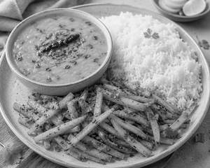 Dal Chawal Bhujia