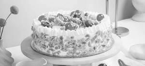 Fresh Fruit Cake 1Kg