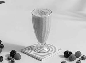 Strawberry matcha shake