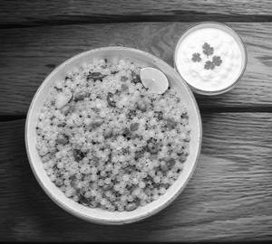 Sabudana Khichdi + Curd