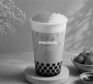 Strawberry Boba Tea | Bubble Tea