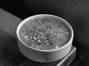 Veg Burnt Garlic Soup