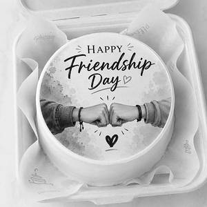 Red Velvet Friendship Day Bento Cake