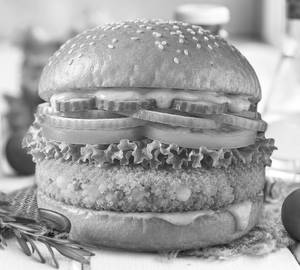 Classic veg burger