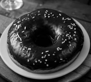 Dark Chocolate Donut (1 Pcs)