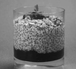 Coconut & Seasonal Fruit Chia Seed Pudding