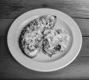 Truffle Mushroom With Brie Butter Toast