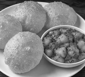 Aloo Puri (4pc)