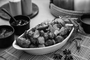Schezwan Chilli Babycorn