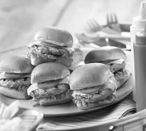 Mini Burger platter 4