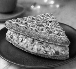 Nutty crunch waffle