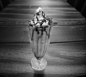Dark Chocolate with Kitkat  Shake