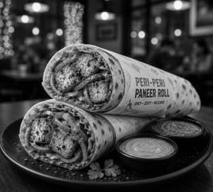 Peri-peri Paneer Roll