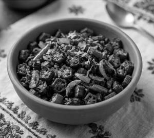 Bhindi Bhujia (Dry Sabji)
