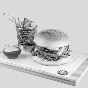 Onion Tomato Classic Chicken Burger