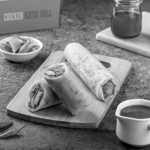 Chicken Kathi Wrap