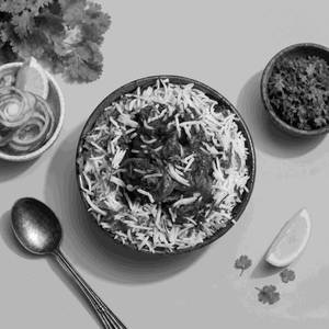 Dum Aloo Biryani Mini