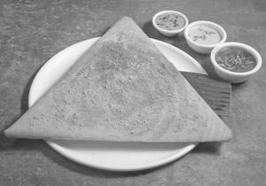 Ghee Podi Sada Dosa