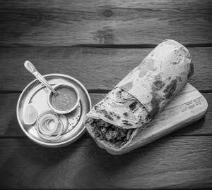 Chicken roll .