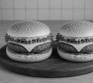 2 Slycrispy Burger With Cheese