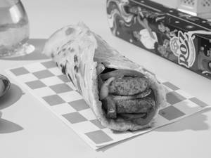Mutton Shami Kebab Roll