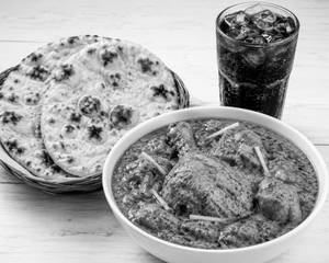 Chicken Korma [Quarter] Meal Combo | 2 Tandoori Roti + 1 Coke [250 Ml]