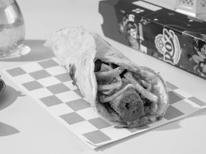 Mutton Seekh Kebab Roll