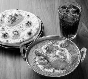 Chicken Changezi [Quarter] Meal Combo | 2 Tandoori Roti + 1 Coke [250 Ml]