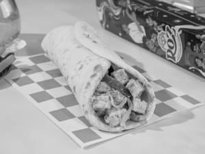 Paneer Khuboos Shawarma