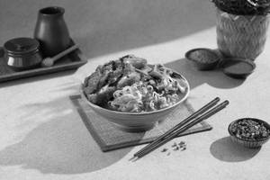 Fried Paneer Ramen Bowl