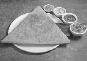 Ghee Podi Masala Dosa