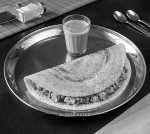 Masala Dosa + Tea         