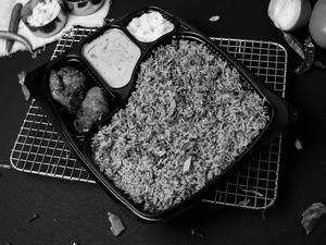 Plain Biriyani + Chicken 65