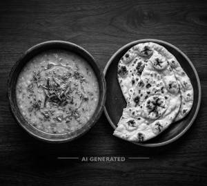Dal Fry + Tandoori Roti (2 Pieces)