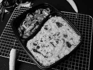 Rasam Rice+baby Corn Miriyalu