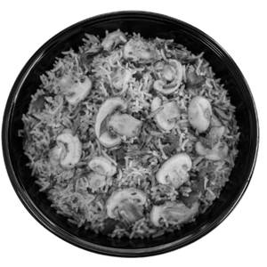 Schezwan Mushroom Rice