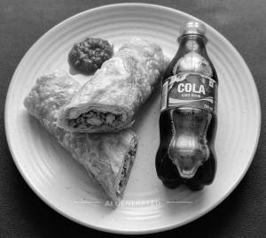 Egg Roll + Cold Drinks