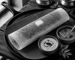 Mysore Plain Dosa Butter