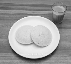 Thette Idli [2Pc] + Tea