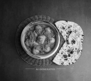Aloo Dum + Tandoori Roti (2 pieces)