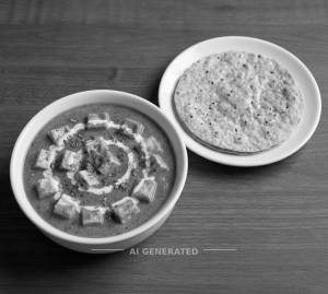 Paneer Butter Masala + Plain Roti (1 Piece)