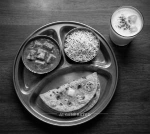 Mini Thali + Namkeen Chach
